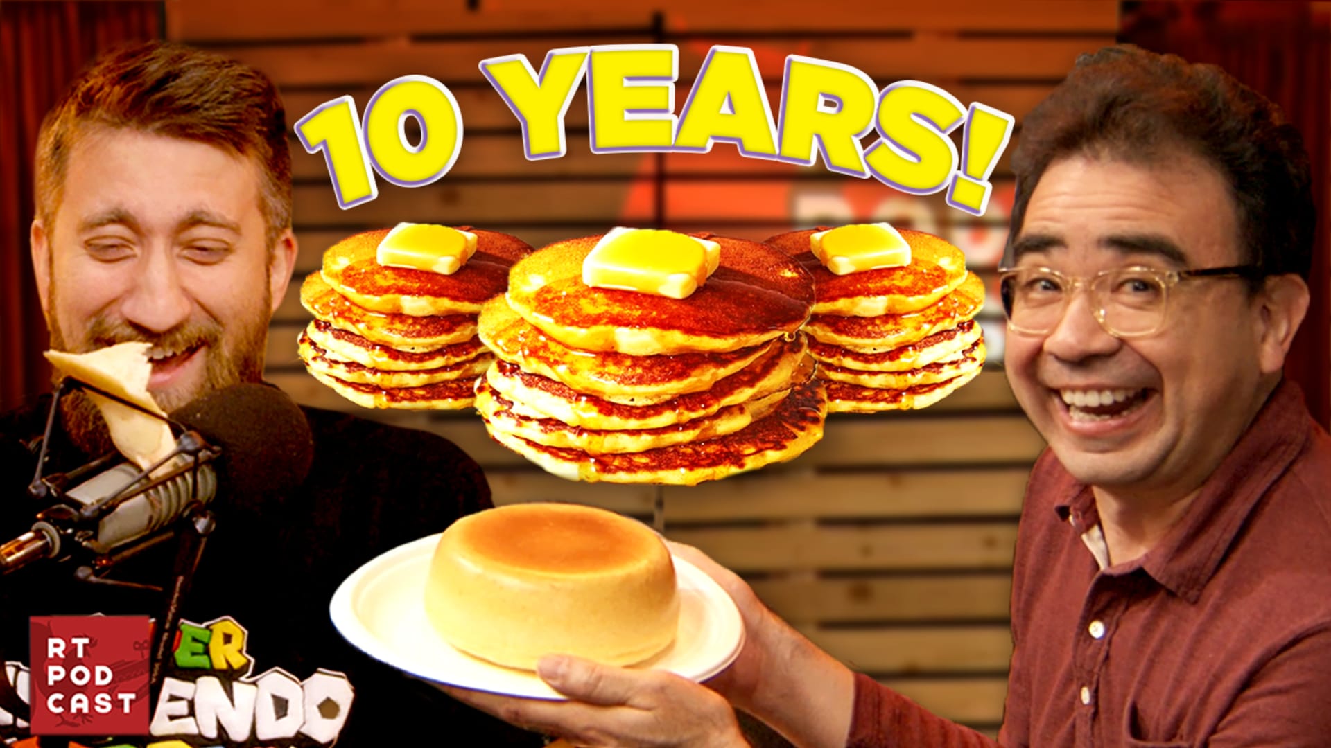 10 Years Of Pancake Podcast 739 Rooster Teeth Podcast S17E7