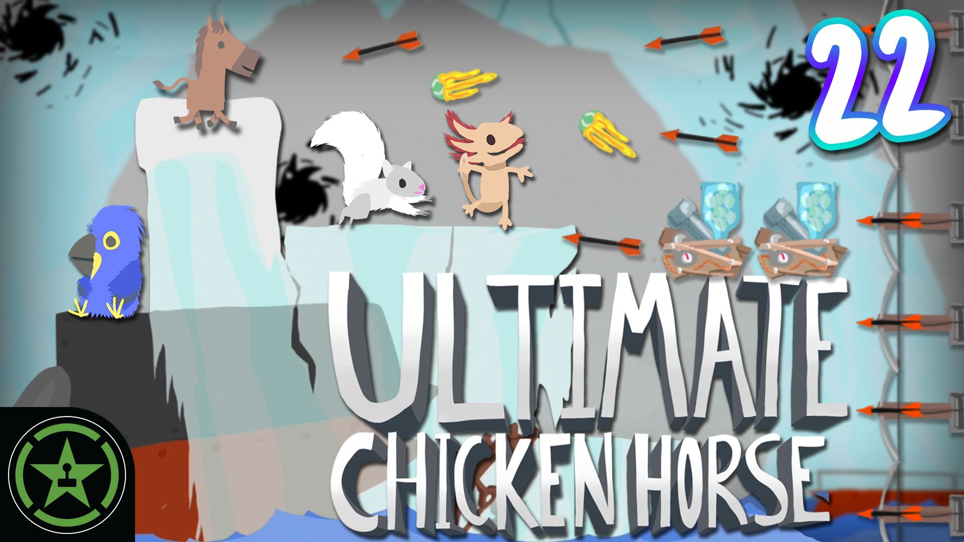 Игра Ultimate Chicken Horse Купить Диск