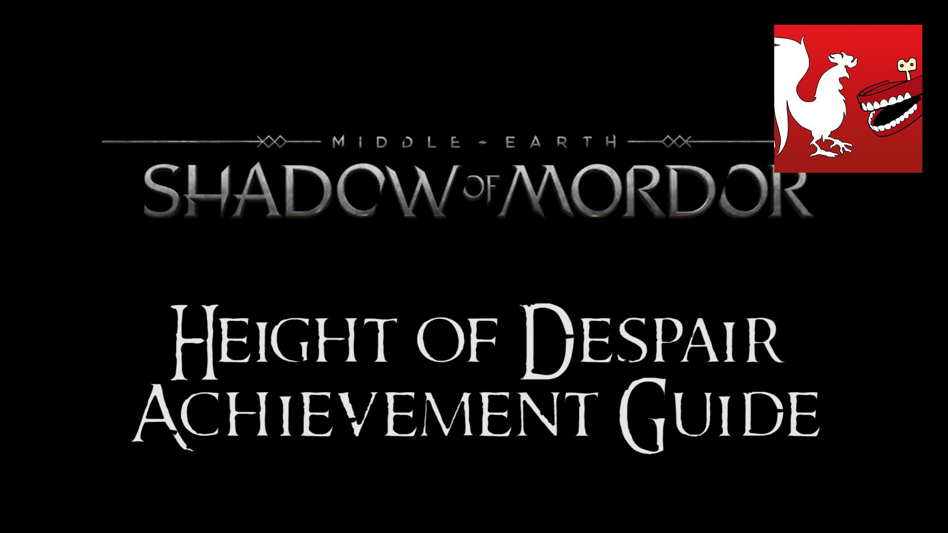 Middle-earth: Shadow of Mordor Achievements