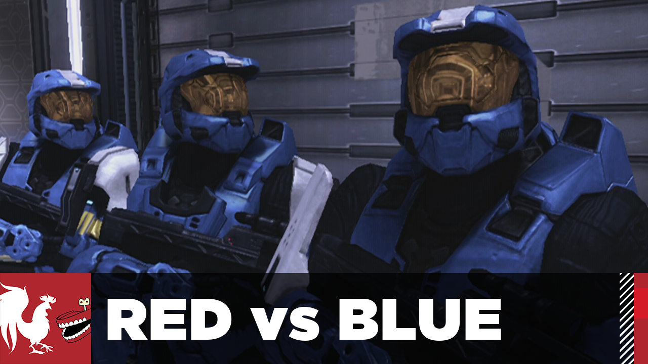 Red vs Blue игра. Хало машинима красные против синих. Синие против зеленых