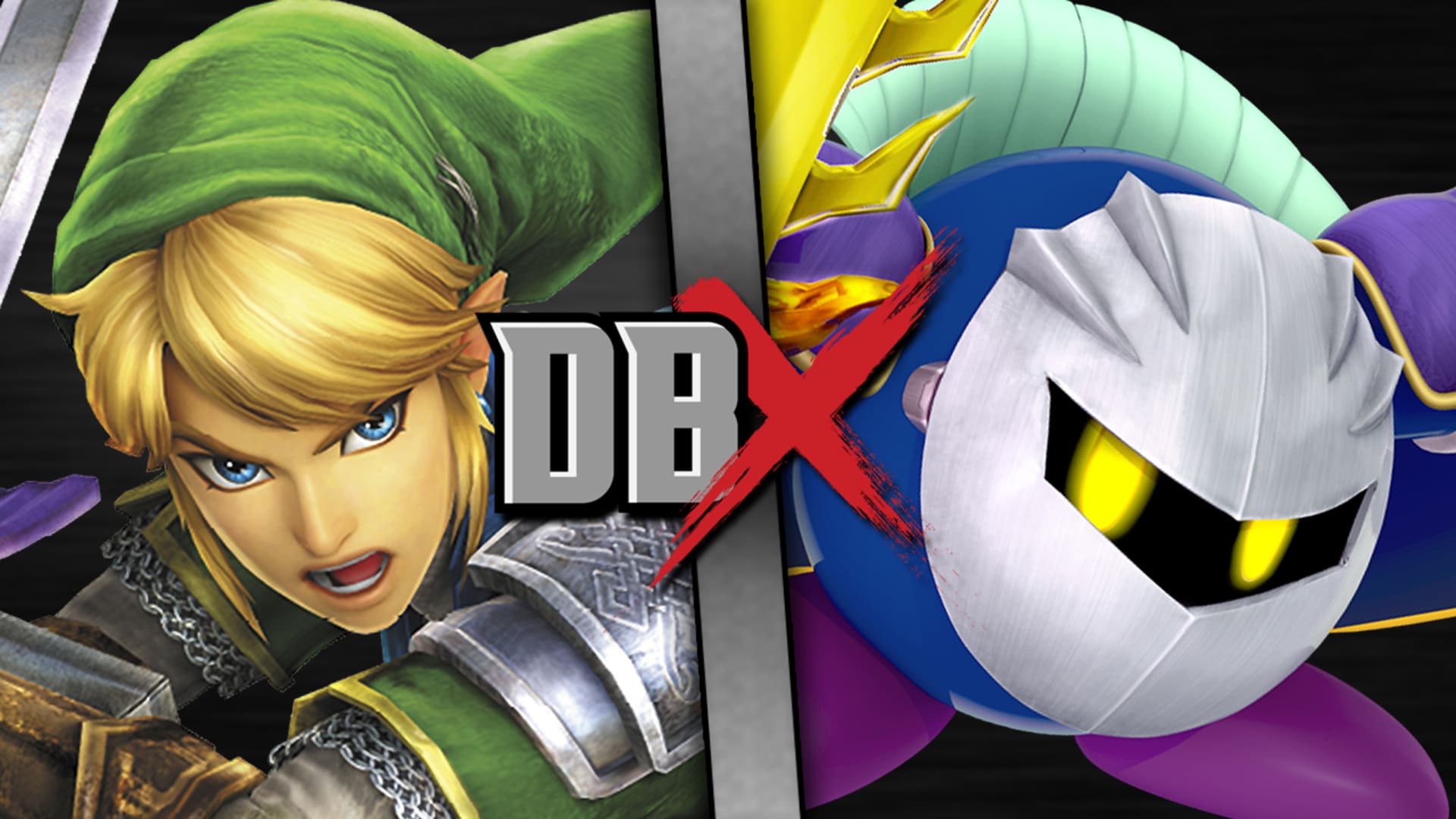 Link VS Meta Knight (Legend of Zelda VS Kirby) - Rooster Teeth