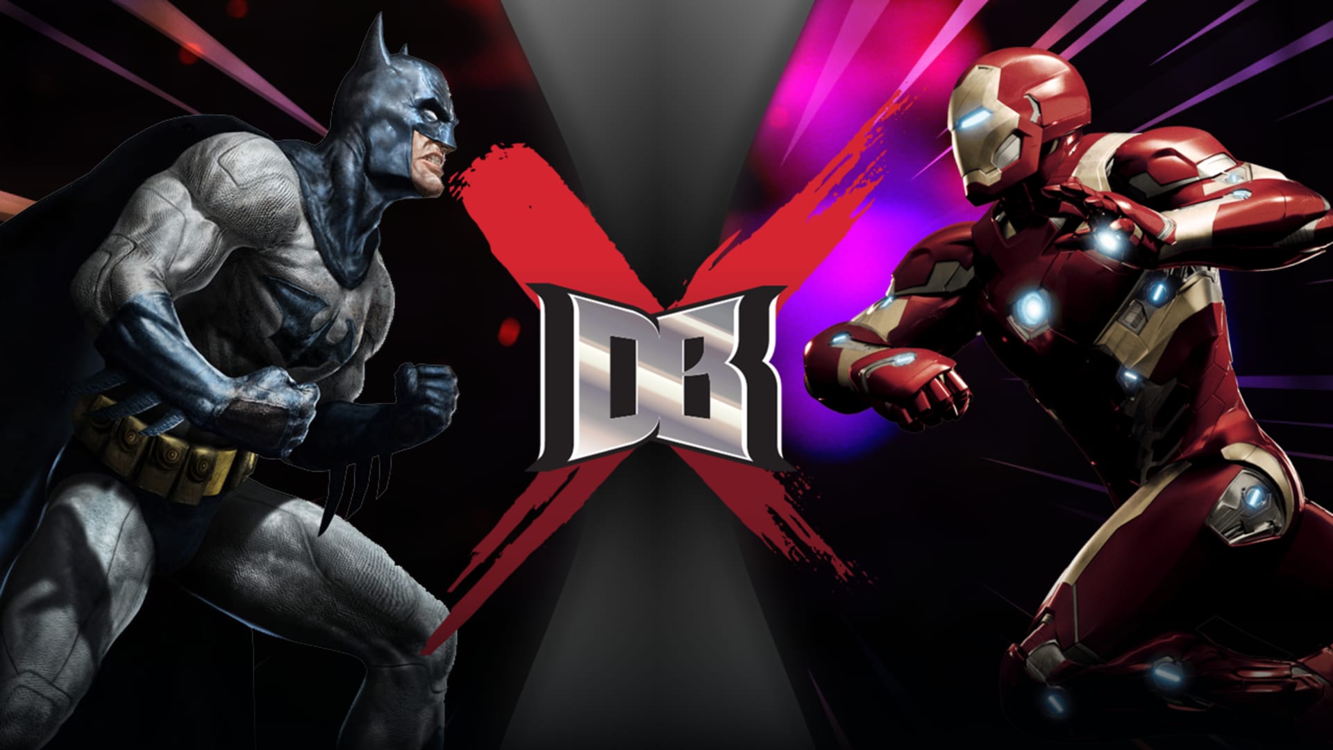 Batman VS Iron Man (DC VS Marvel) - Rooster Teeth