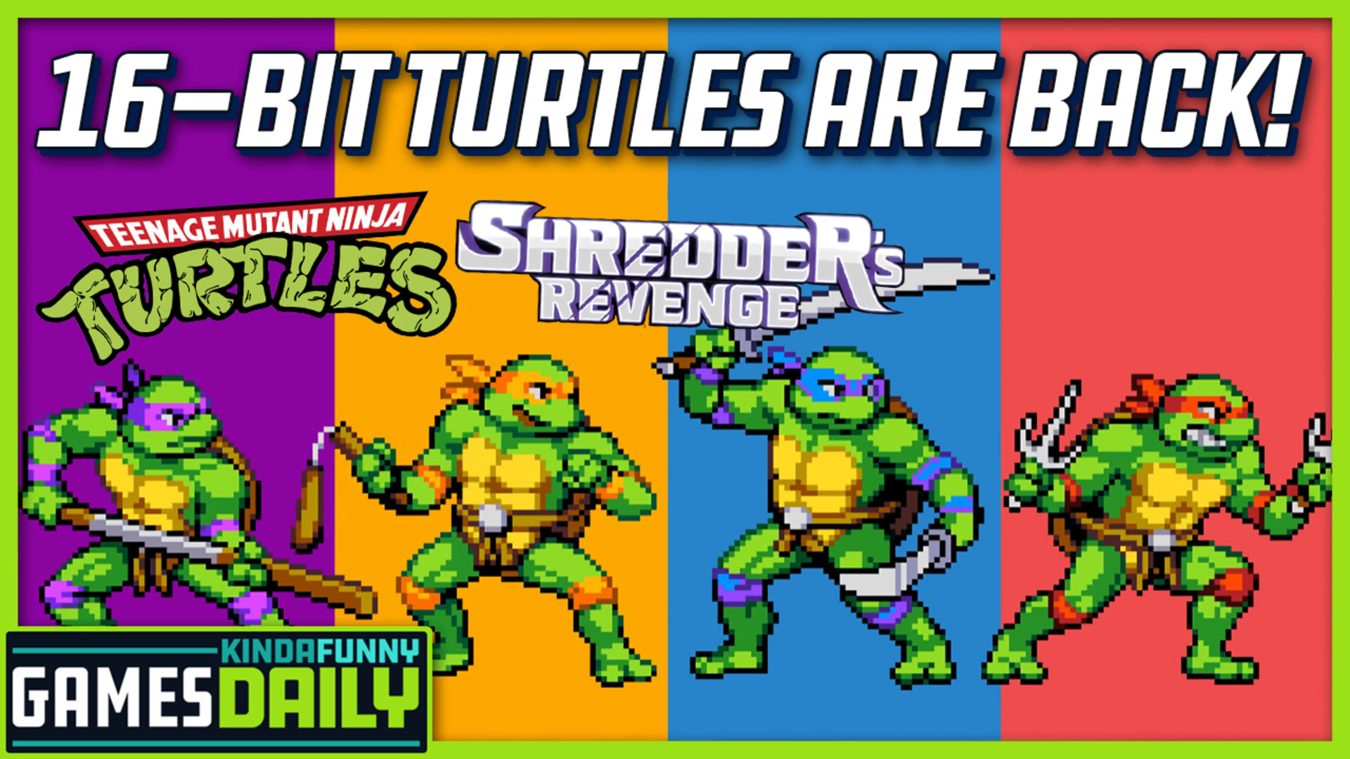 Teenage Mutant Ninja Turtles: Shredder's Revenge announced