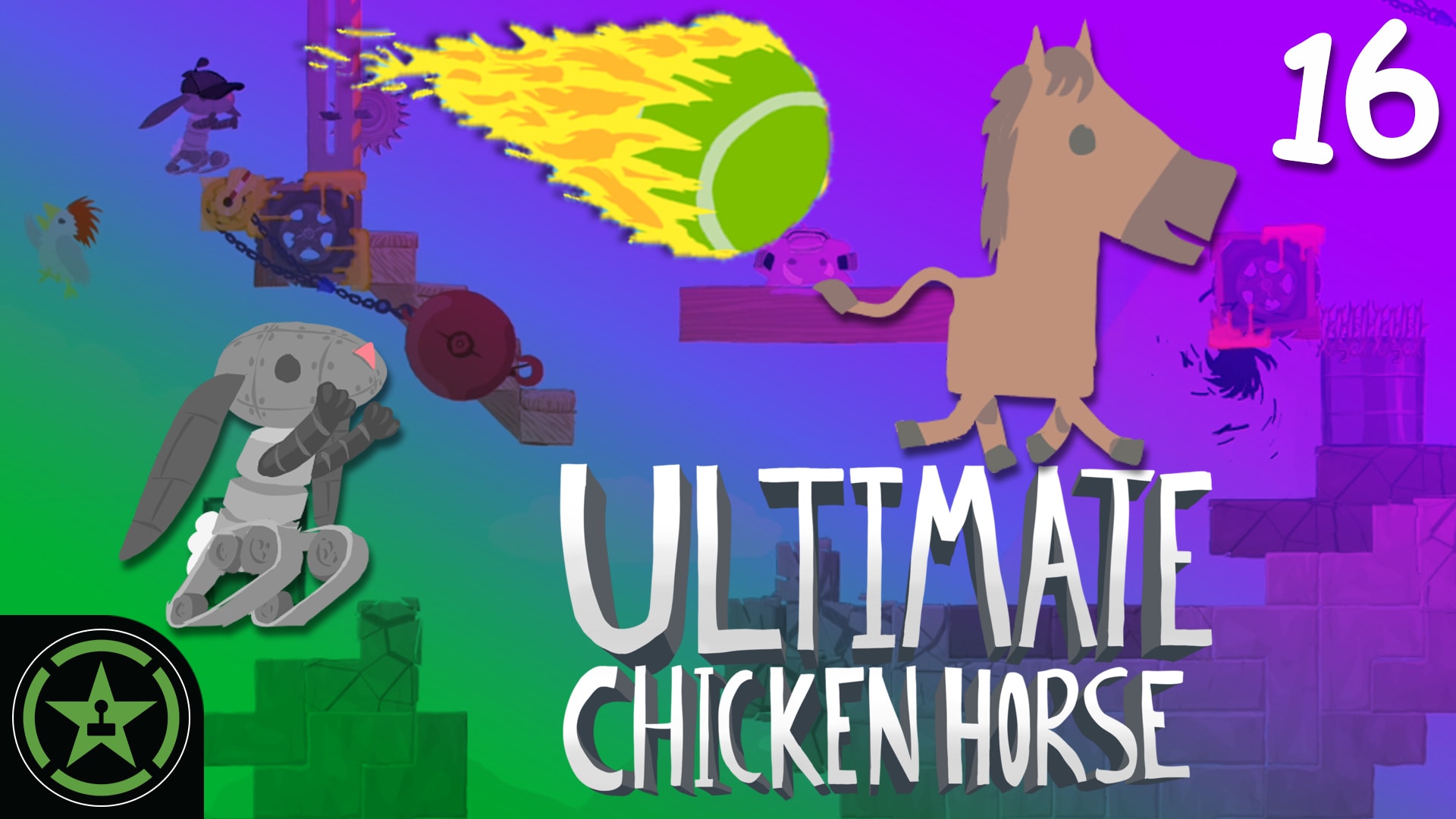 как играть ultimate chicken horse по сети стим фото 96