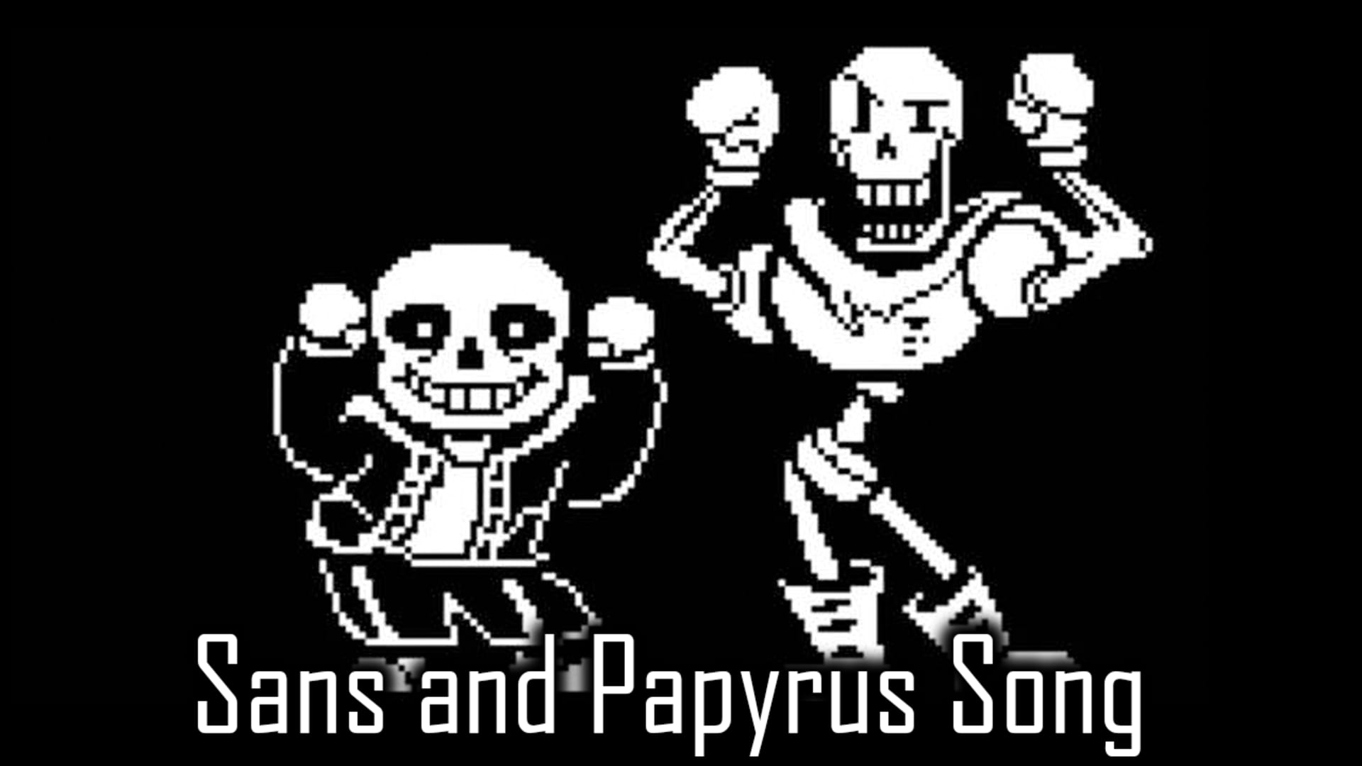 Sans And Papyrus Song To The Bone Rooster Teeth - sans and paprus song roblox id