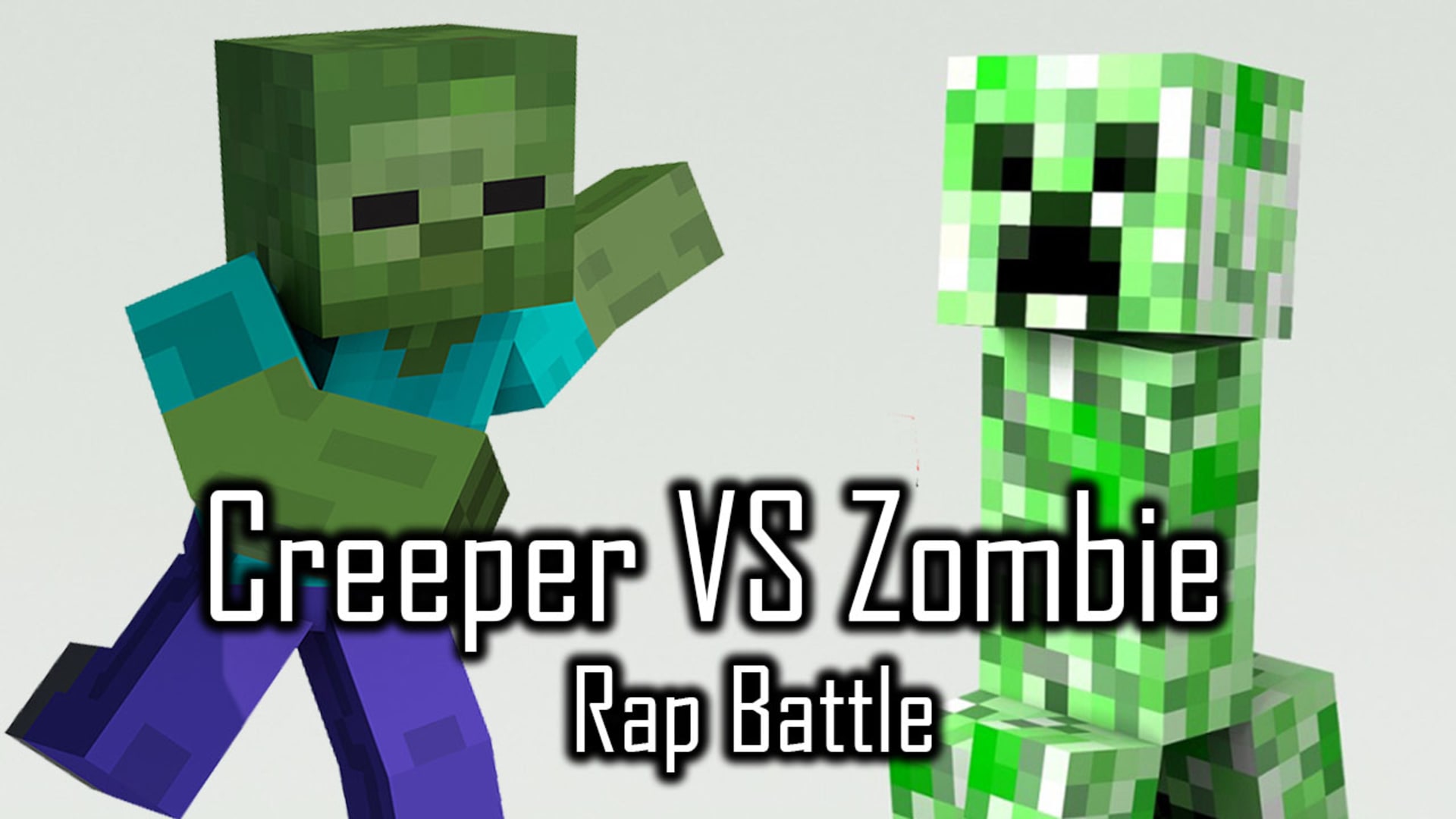 minecraft creeper and zombie