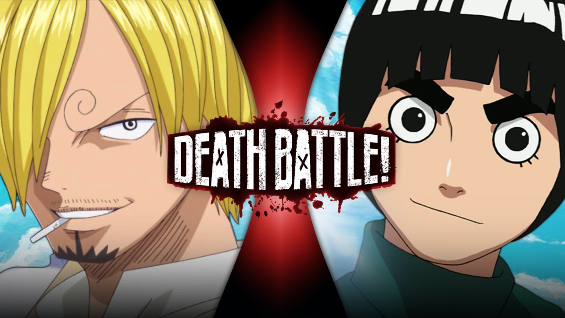 Sanji VS Rock Lee (One Piece VS Naruto) - Rooster Teeth