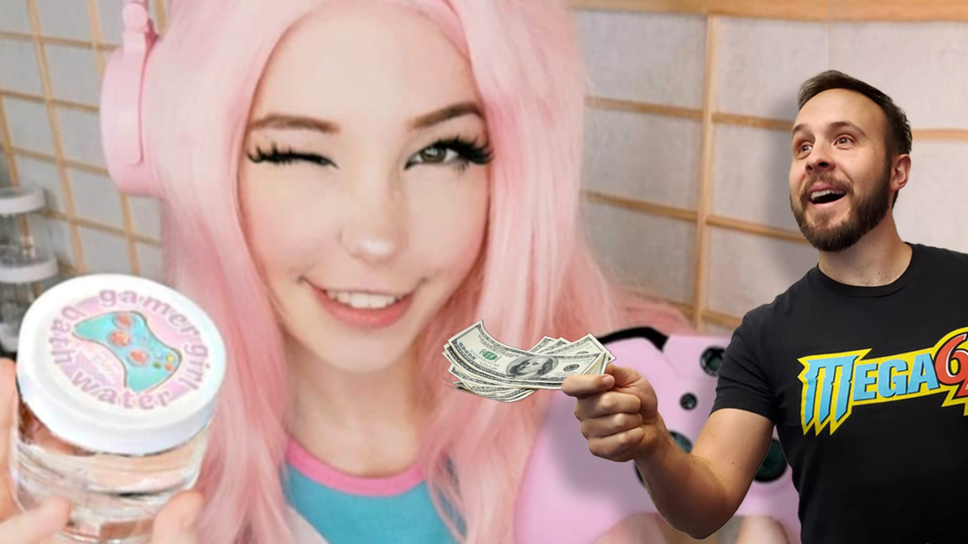 Watch: Gamer girl Belle Delphine wants to sell you her bath water