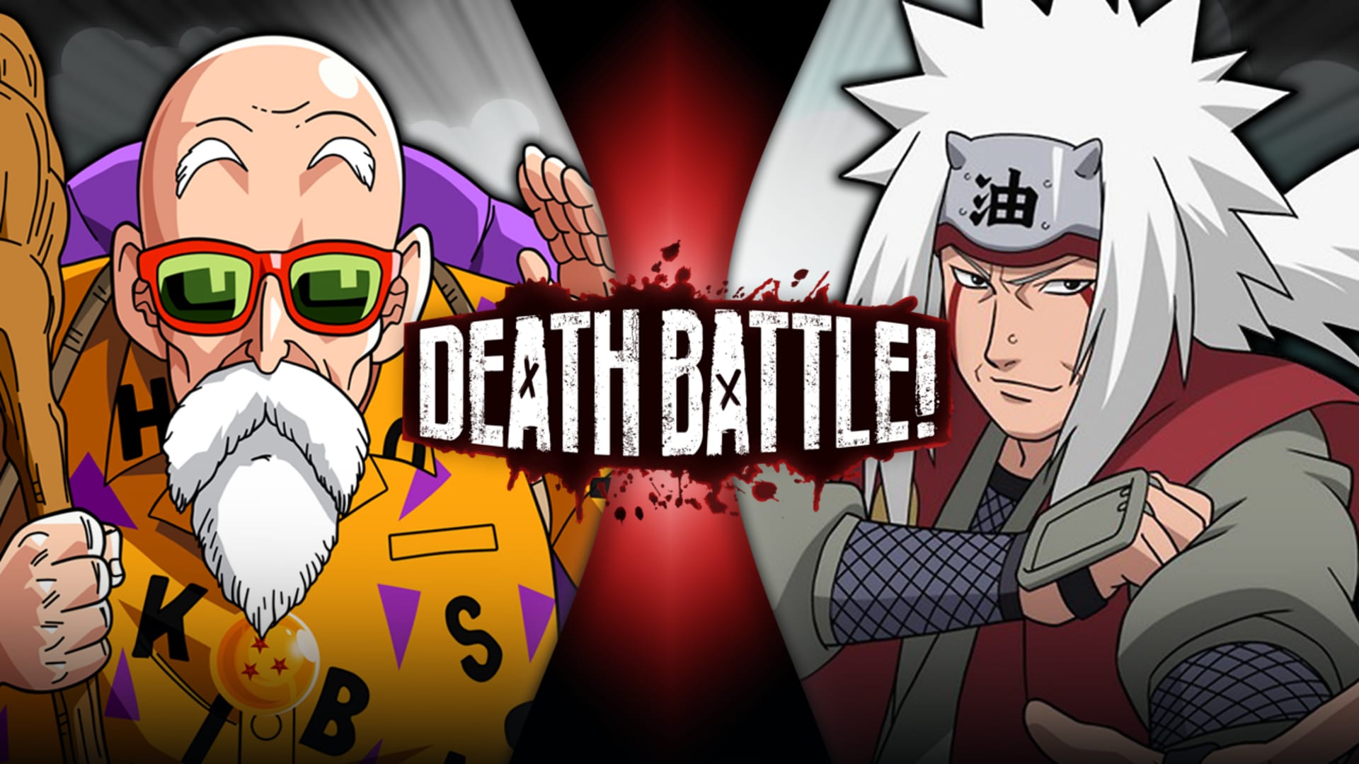 Roshi VS Jiraiya (Dragon Ball VS Naruto) - Rooster Teeth