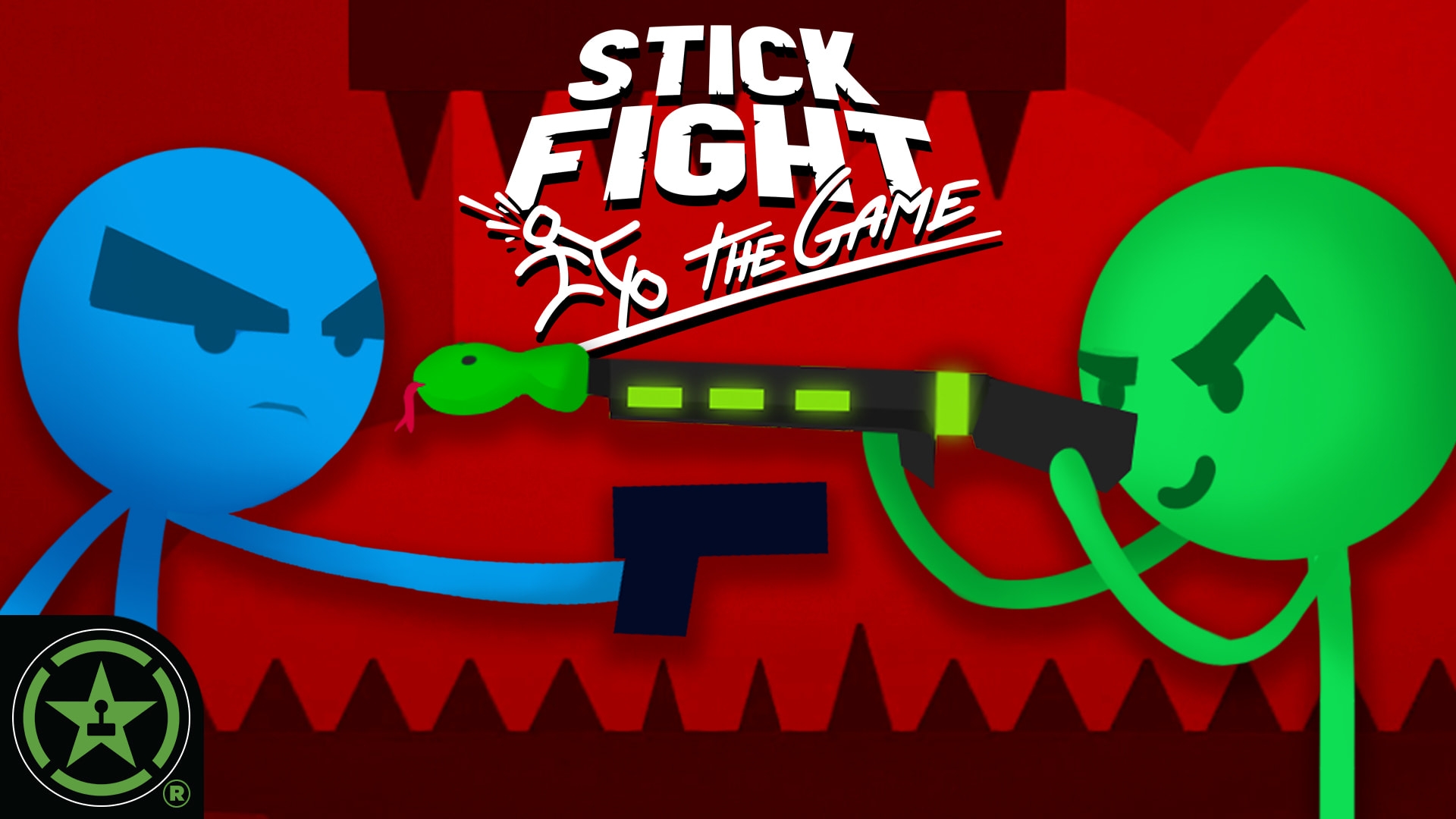 We're Here, and We Have Snakes! - Stick Fight: The Game - Rooster Teeth