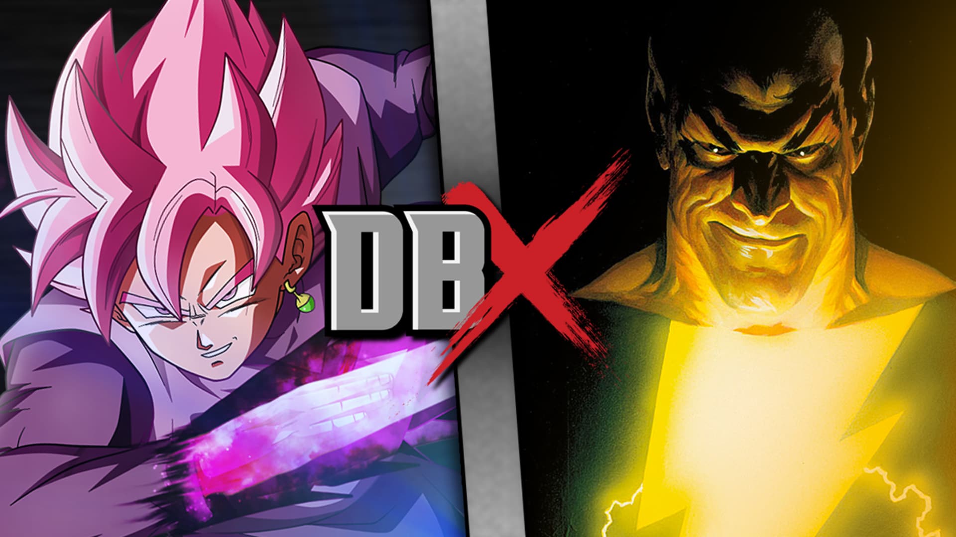 Goku Black VS Black Adam (Dragon Ball Super VS DC Comics) - Rooster Teeth