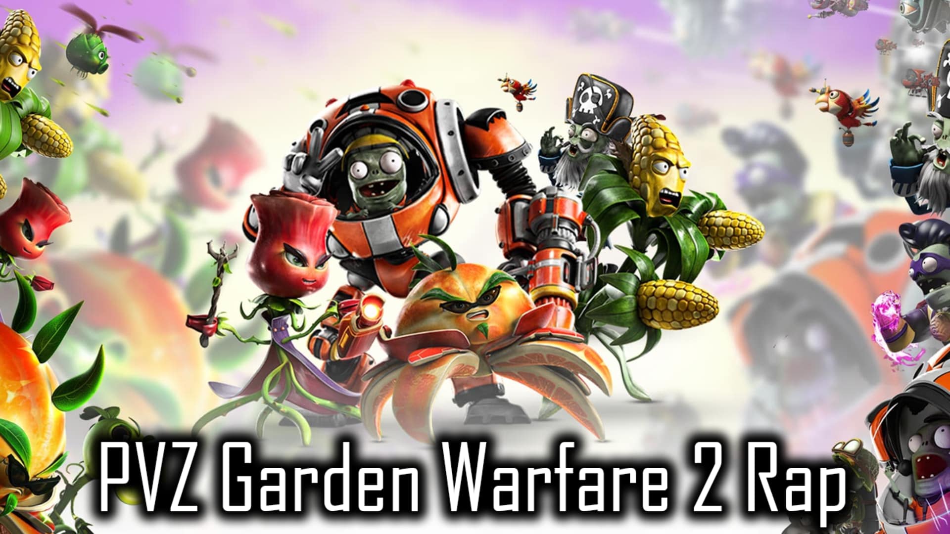لعبة Plants vs Zombies Garden Warfare Rap 2