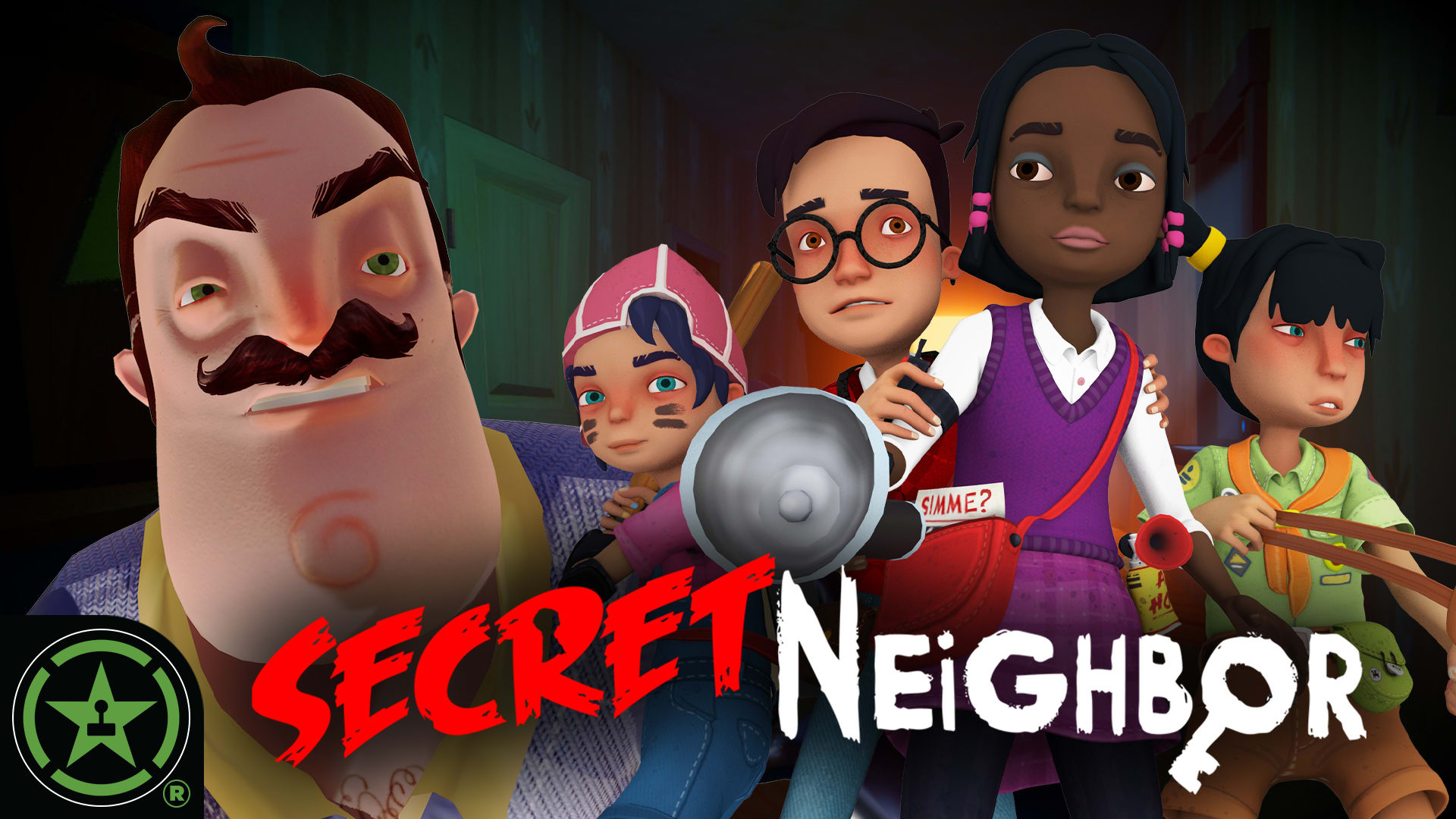 Secret Neighbor lets you betray your friends in a fun social