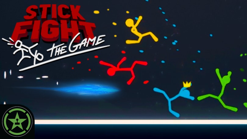 This Game is Hilarious! Playing Stick Fight the Game 