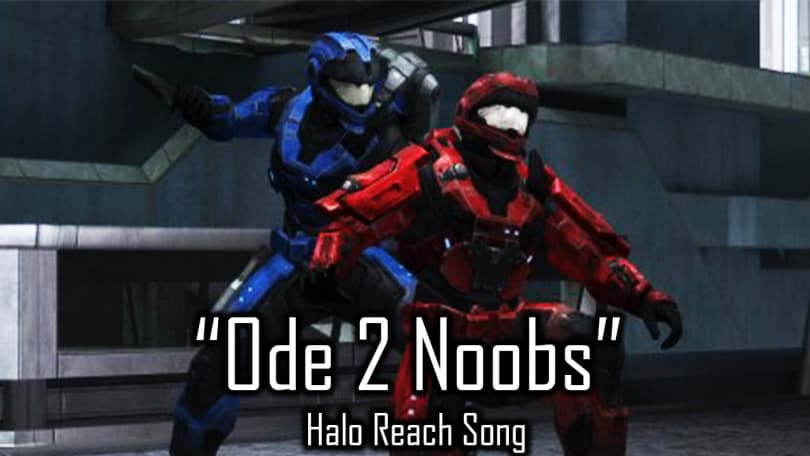 Halo Reach Song Ode 2 Noobs Rooster Teeth - halo noob song roblox 2