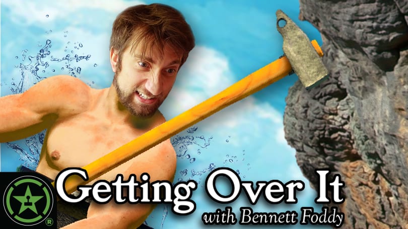 Getting Over It With Bennett Foddy Mouse VS Controller 